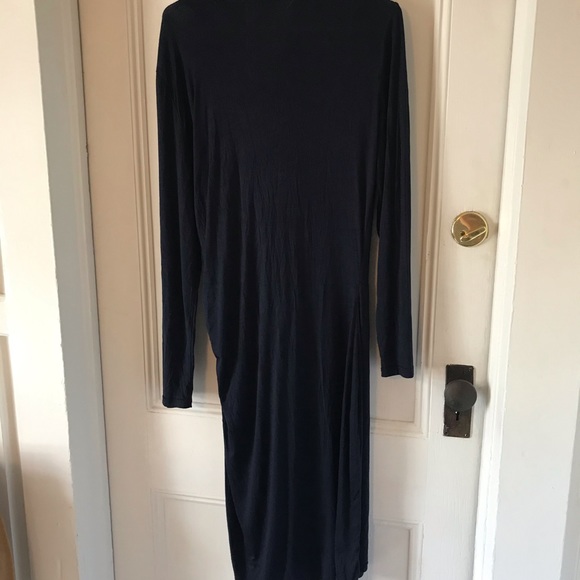 NWT Amelia Woman Collarless Wrap Style Dress - Picture 8 of 10